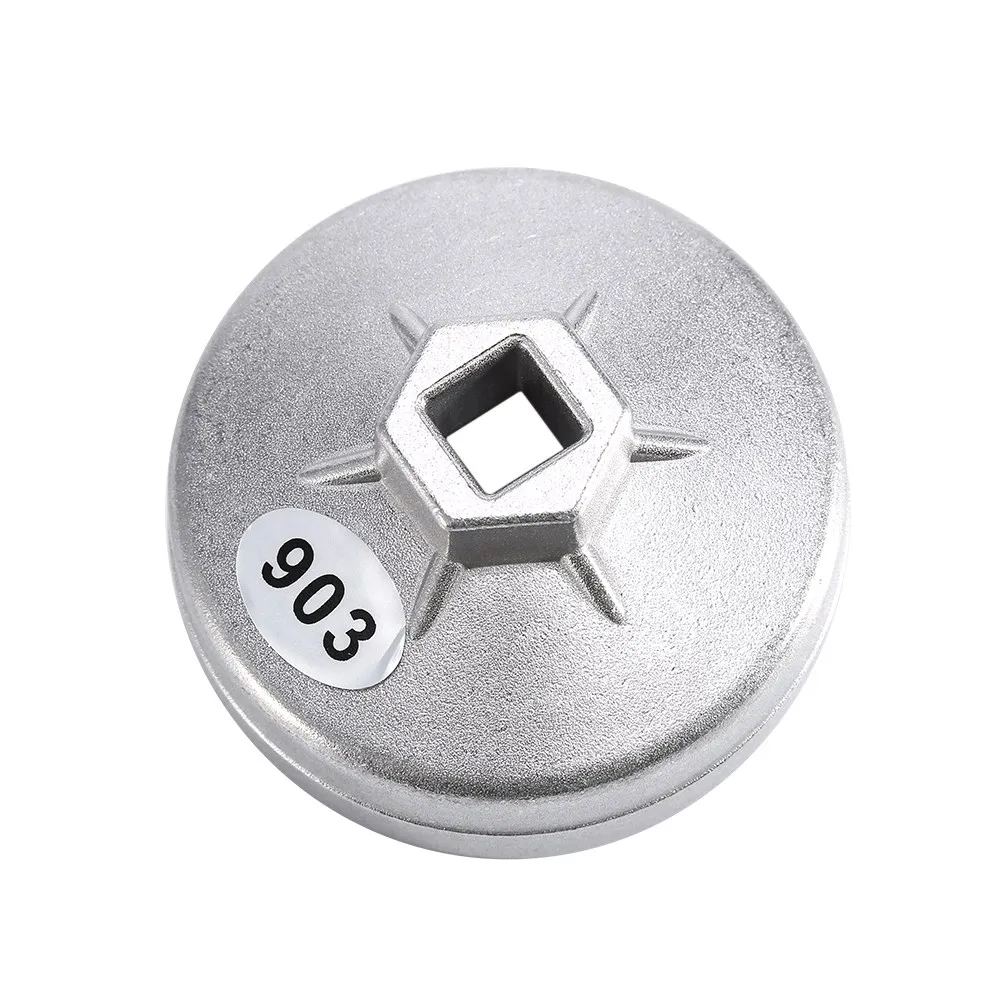 

14 Flute Oil Filter Wrench Socket Remover Tool Aluminium Alloy Repair Wrench Car Accessory 74mm For BMW For Audi For Benz