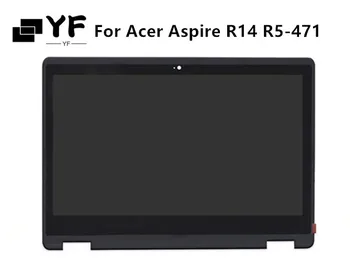 

14" FHD LCD Touch Screen Replacement LP140WF6 SPD1 for Acer Aspire R14 R5-471 R5-471T-71W2 R5-471T-78VY R5-471T-79YN Assembly