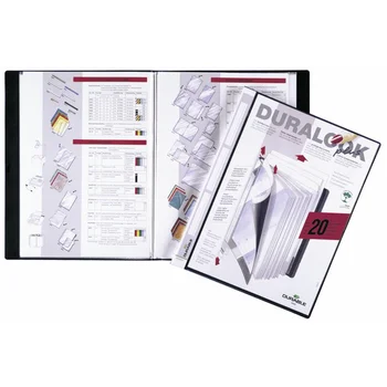 

Folder duralook plus with 20 pockets, spine 17mm Black