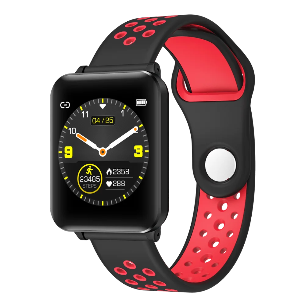 

P1 Smart Watch Android Heart Rate Monitor Smartwatch Men Clock Pedometer Multi-Sport Mode Fitness Tracker Relogio PK S9 B57 SN60