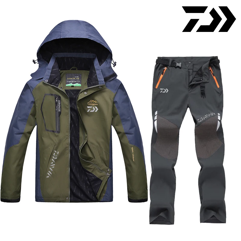 DAIWA Daiwa Fishing Clothes Outdoor Fishing Clothing Quick-drying Pants Men's Fishing Suit Breathable Sunscreen Fishing Jacket