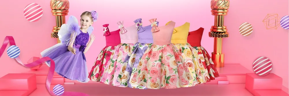 Новые платья для девочек модный с цветком платья детские кружевные платья с вышивкой платья для девочек с большим бантом