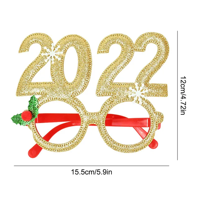 Happy New Year Decorations 2022 Christmas Balloons Decor Gold Black Disposable Tableware For Home New Year's Eve Party Ornaments B14-1pc