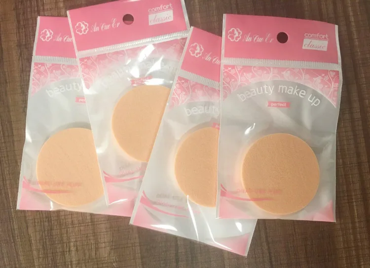 Studio Only Sponge Puff Circle Square Flesh Color Wet And Dry Dual Purpose Latex Material Refill Manufacturers Wholesale