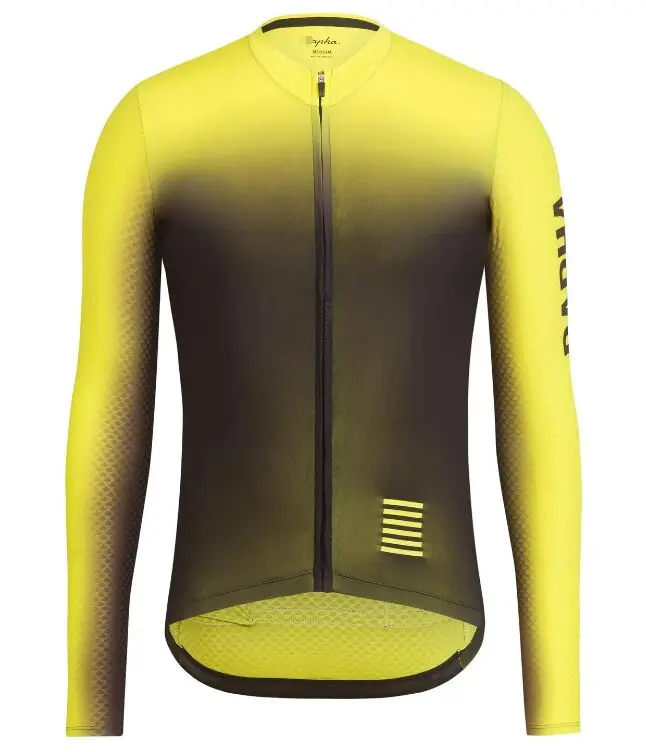 Long sleeve Горячая Высокое качество RCC pro team длинный рукав Велоспорт Джерси термобелье гонки FIT рубашка для езды на велосипеде тонкая ткань - Цвет: Long sleeve