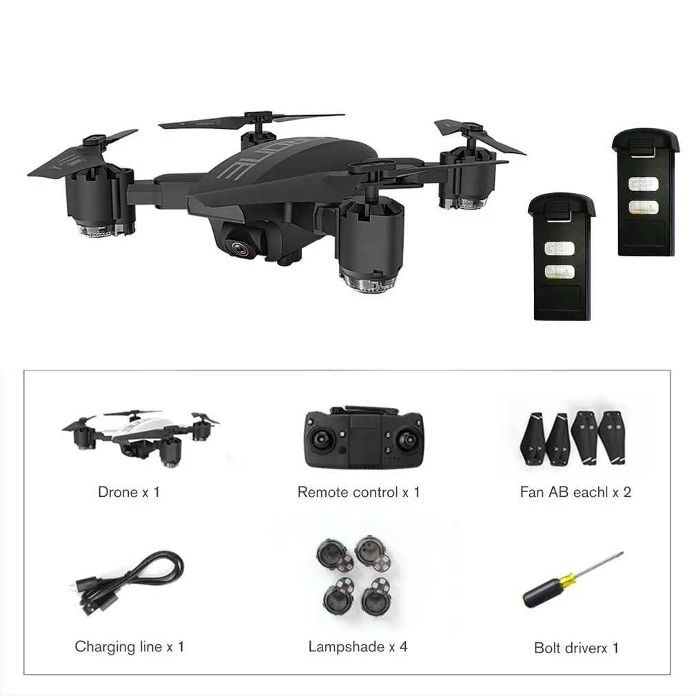 black 2 battrey KK12 gps складной Радиоуправляемый Дрон 5G 4K камера WiFi в режиме реального времени Трансмиссия Безголовый режим RC вертолет самолет игрушки с карданом - Цвет: black 2 battrey