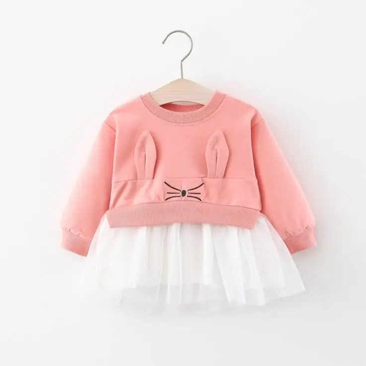 12,9, Новое поступление, милое платье для маленьких девочек одежда для детей, Размер 73, 80, 90, 100 см Новинка года, весенняя одежда для маленьких детей