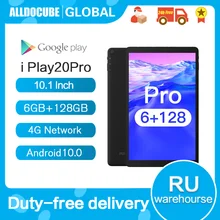 ALLDOCUBE iPlay20 Pro 10.1 inch Android 10 Tablet PC 6GB RAM 128GB ROM 9863A Tablets 4G LTE phone call iplay 20