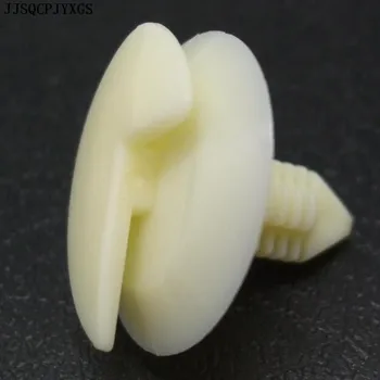 

JJSJQCPJYXGS Nylon door trim panel retainer for Americian car white fastener clips start to use from 1976-ON
