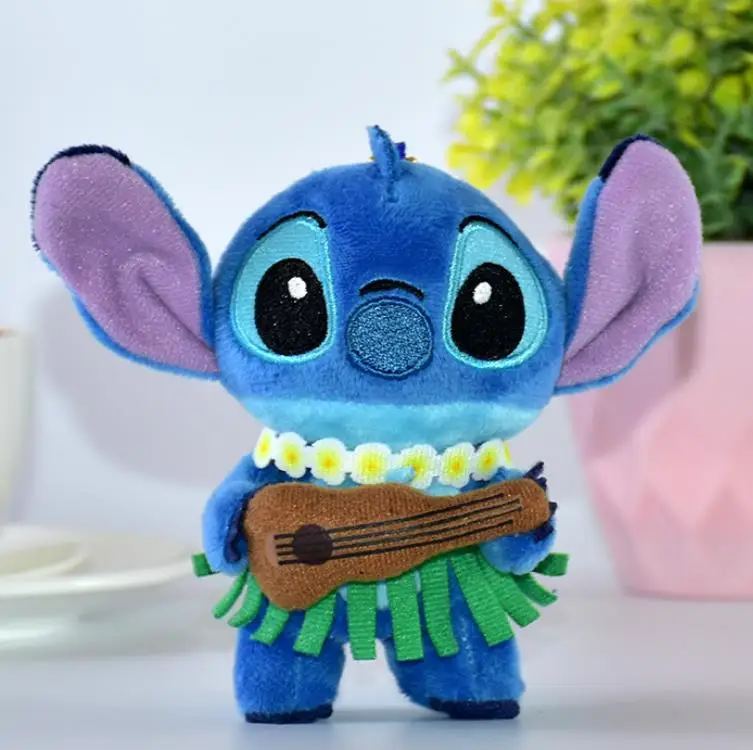 1 шт. Новая креативная гитара из мультфильма Lilo Ститч скрамп плюшевые игрушки плюшевая мягкая набивная кукла животные плюшевые игрушки для детей подарок