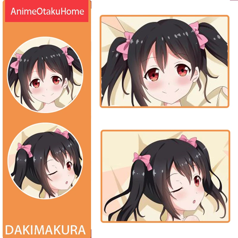 

Anime LoveLive! Nico Yazawa Sexy Lovely Girl Throw Pillow Cover Hugging Body Pillowcase Otaku Bedding Dakimakura Pillow Case