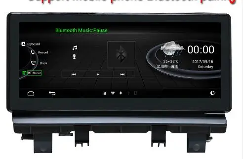 10,2" Восьмиядерный Android 9,0 Автомобильный gps Радио навигатор для Audi A3- с 4G/Wifi DVR OBD mirror link 1080P