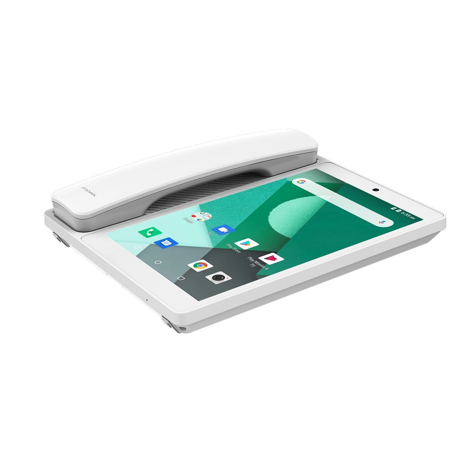 2020 New Poptel V9 Videophone 8 Inch 2g/16g Bluetooth Handset for Home and Office IOT Device Tablet Phone Support Google Play