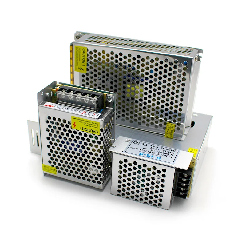 AC110V 240V DC 5 В Светодиодный источник питания 12 24 в 36 48 1A 2A 3A 5A 10A 15A 20A 30A 40A светодиодный