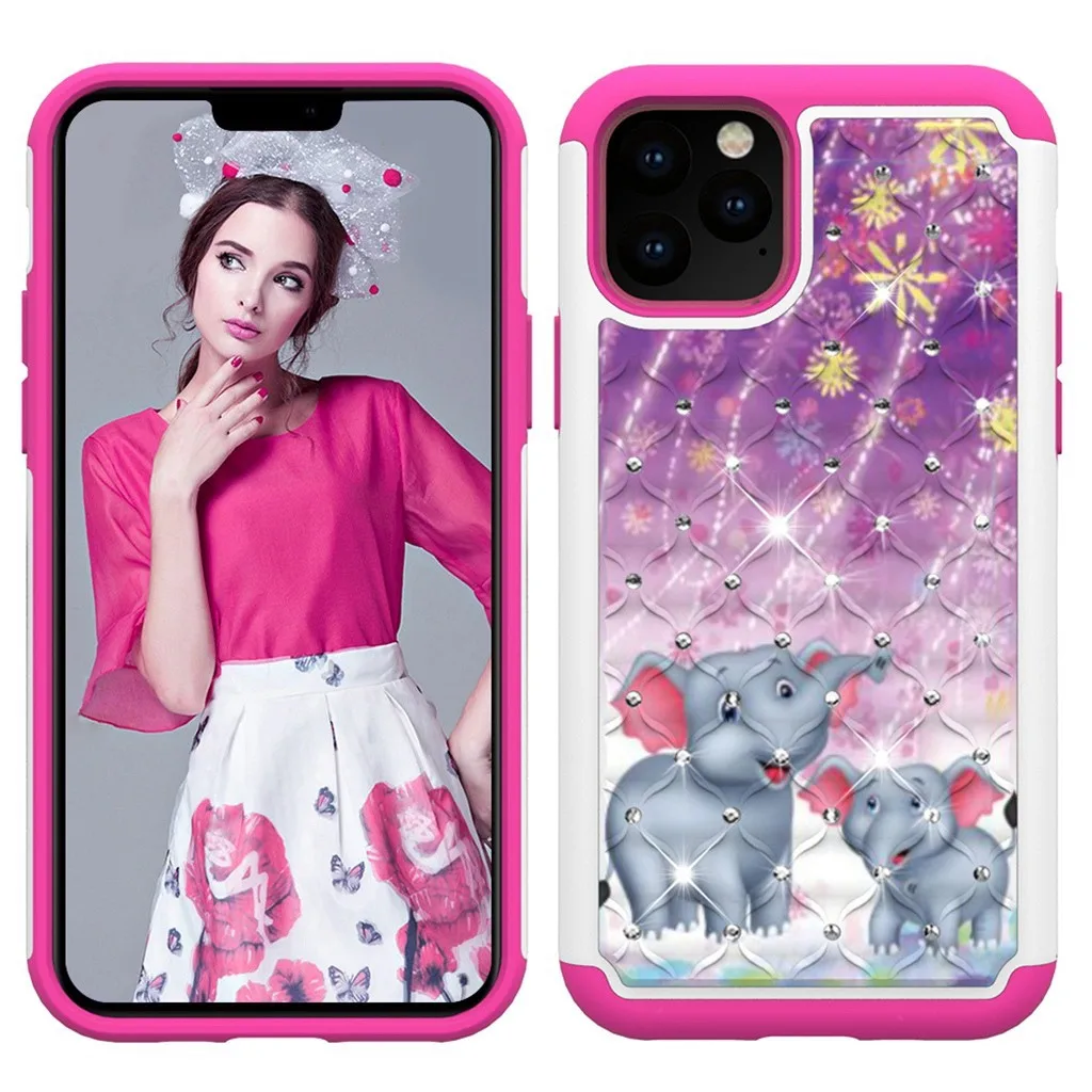 Dream Crystal Style Phone Case For iPhone 11Pro Max Dirt-resistant Slim Fashion Soft Cases Shockproof Dust-proof Phone Case