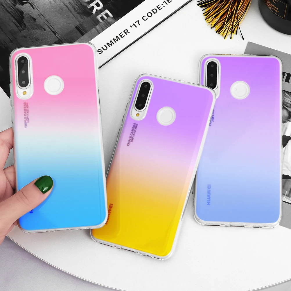 Чехол из ТПУ для Huawei Nova 5 5i Pro 4 4e 3 3e 3i Y9 Prime 2019 Y5 Y7 Y6 2018 2017|Бамперы| |