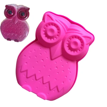 

Single-hole owl silicone mold, cake mold, DIY jelly mold baking mold