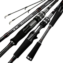 

2 Sections Whole Carbon Fishing Rod Spinning Casting Lure Rod Pole M ML 2Tips Bass Rod 2.1/2.4m Fishing Pole Fishing Tackle