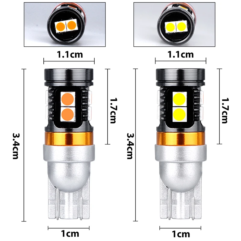 Светодиодная лампа для чтения T10 w5w 168 SMD противотуманная фара салона автомобиля
