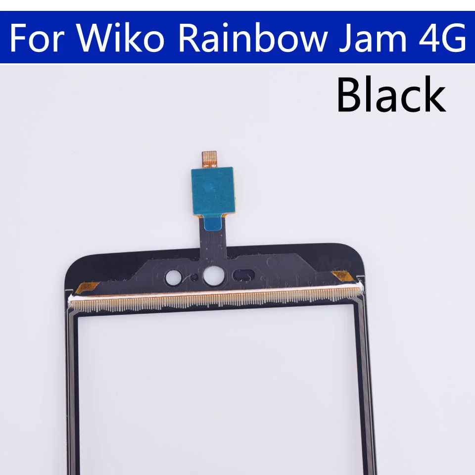 5," сенсорный экран для Wiko rainbow Jam 4G Сенсорная панель дигитайзер стекло без сменные детали для ЖК-экрана