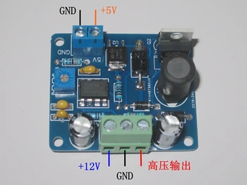 

Glow Tube DC Boost Circuit, MC34063 Solution, 12V Input, High Current, with 5V Output
