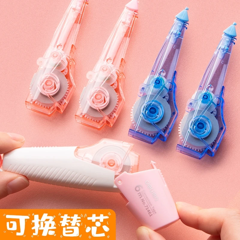 Deli Correction Tape Corrector Papeleria Replaceable Stationery Office School Stationery Supplies
