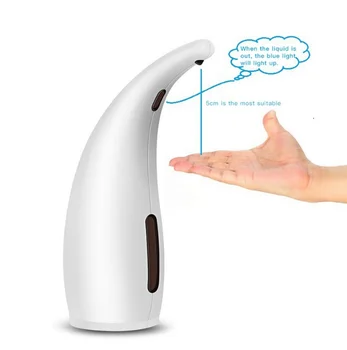 

300ML Automatic Liquid Soap Touchless Automatic Sensor Liquid Soap Dispenser Motion Foam Shampoo Dispensers Bathroom Kitchen
