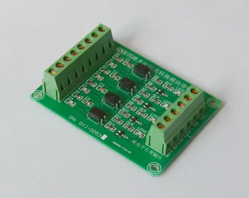 

Dc pulse switch digital quantity PLC single chip microcomputer IO signal voltage conversion board optocoupler optoelectronic iso