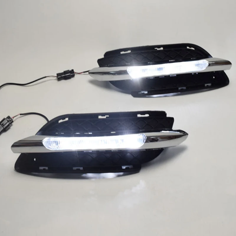 Автомобильный DRL светодиодный 12V дневные ходовые огни поворотные сигнальные лампы дневного света для Mercedes-Benz W246 B180 B200 2011