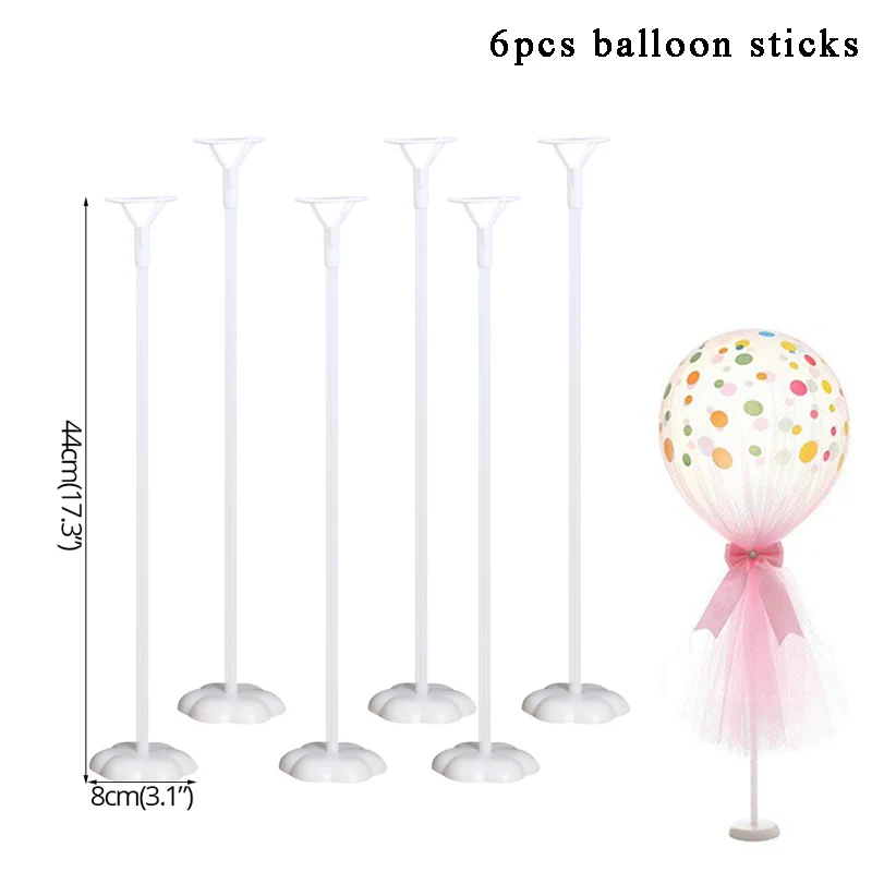 35/44/70cm palloncini supporto per palloncini colonna coriandoli palloncino  Baby Shower bambini festa di compleanno decorazione della tavola di nozze  baloon