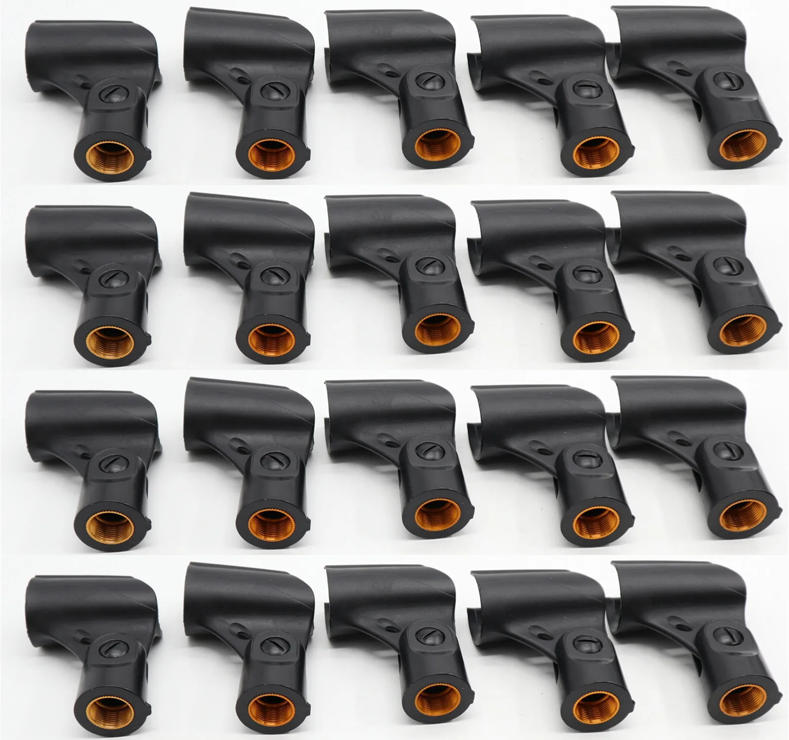 20 x микрофон клип держатель подходит для Shure BETTA 58A BTA57A BEAT87A beta58 beta87 beta57 sm57 sm58 3/" дюймовый микрофон