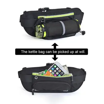 

Running Marathon Waist Bag Sports Climbing Hiking Racing Gym Fitness Lightweight Hydration Belt Water Bottle Hip Waist Pack