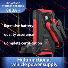 

High Power 23000mAh Starting Device 12V 800A Car Jump Starter Power Bank Petrol Diesel Car Charger For Car Battery Booster