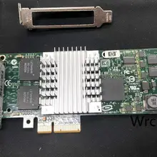 Hp NC364T четырехпортовый гигабитный Ethernet адаптер PCI-E LP 435506-001 436431-001