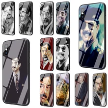 Чехол Саддам Хуссейна из закаленного стекла в арабском стиле для iPhone 5, 5S, 6, 6S Plus, 7, 8 Plus, X, XS, XR, 11 Pro Max