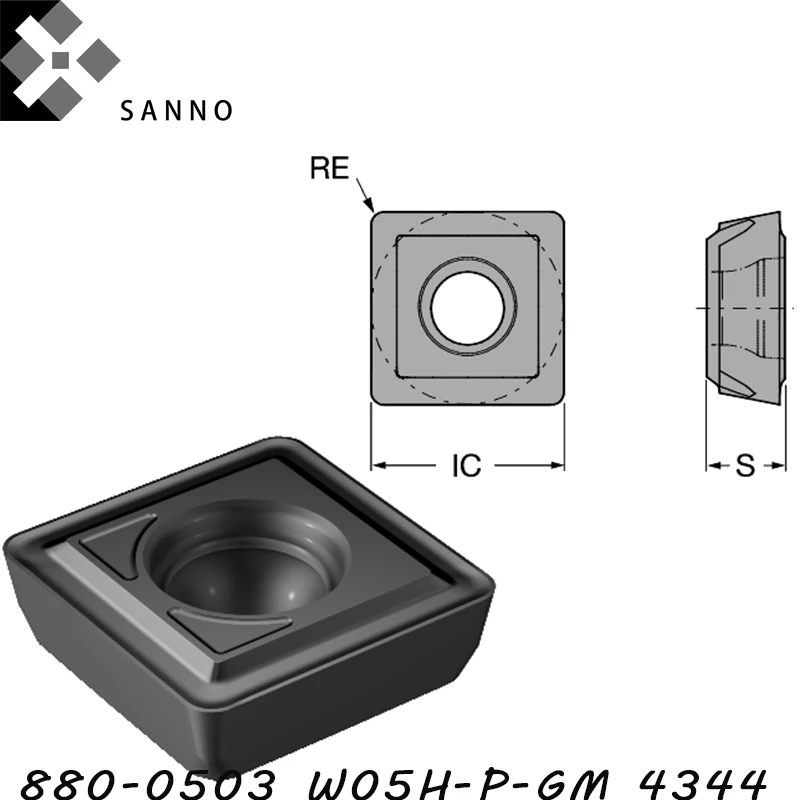 Free shipping 880-0503 05H-C-GM 1044, 880-0503W05H-P GM4024, 880-0503 W05H-P-GM 4344 coro drill inserts cnc carbide blade  tips