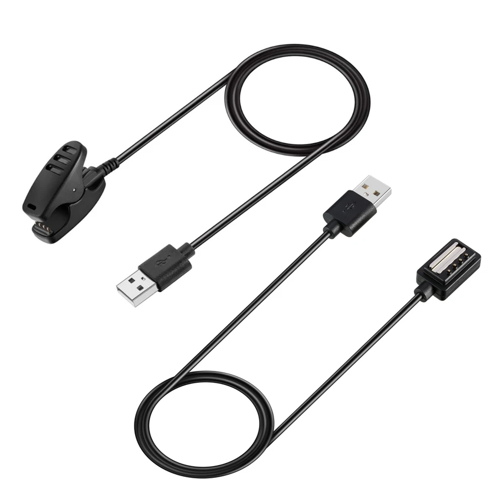 Cavo Di Ricarica Usb Caricabatterie Per Suunto 9 Baro/Peak/D5/5/3 Fitness/Spartan Sport/Trainer Polso Hr/Ultra/Ambit 4/3/2/Traversa