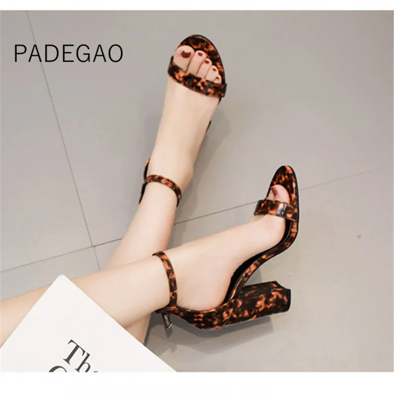 

Women Shoes 2019 Fashion Sexy Sandals Elegant Party Casual Korean High Heel Women Sandals
