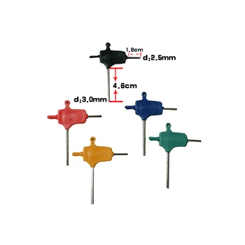 

5PCS Tattoo Hex Key Allen Wrench Tools For Permanent Makeup Eyebrow Tattoo Machine Gun Kit Set Accessories Supply