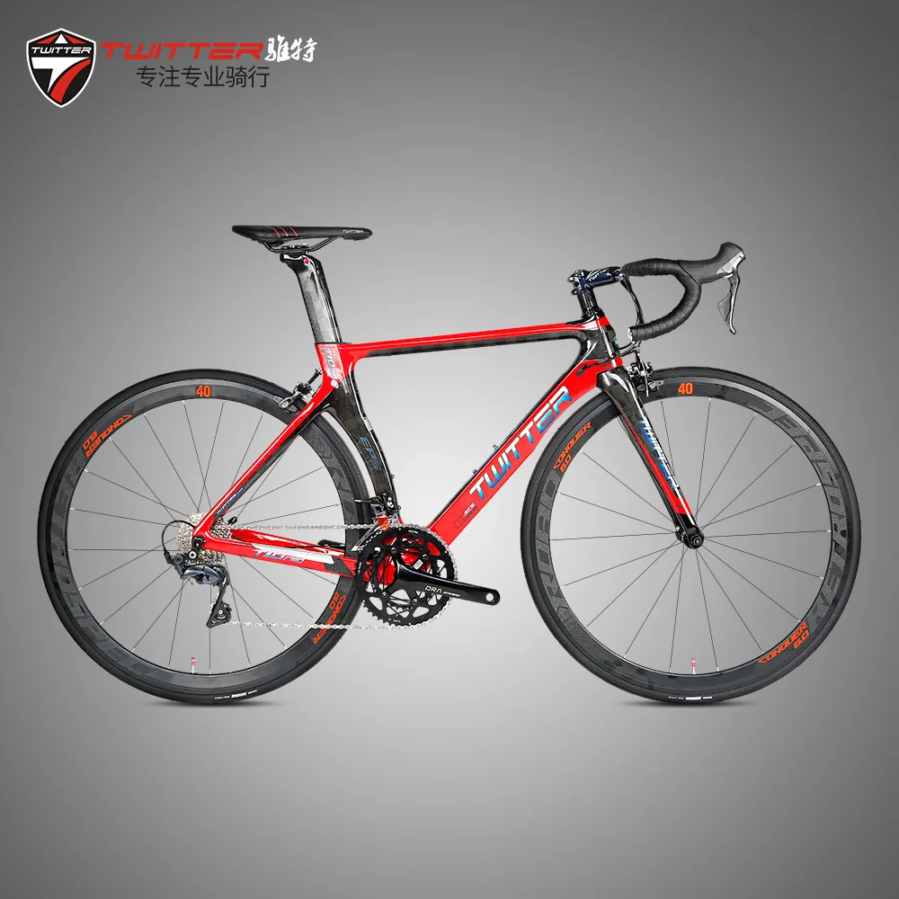 carbon fibre road bicycle