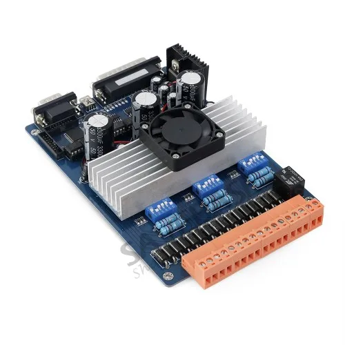 ENGMATE 3 шаговый двигатель TB6600 драйвер HB Nema17 56oz-in двигатель 12В высокого качества блок питания для "сделай сам"