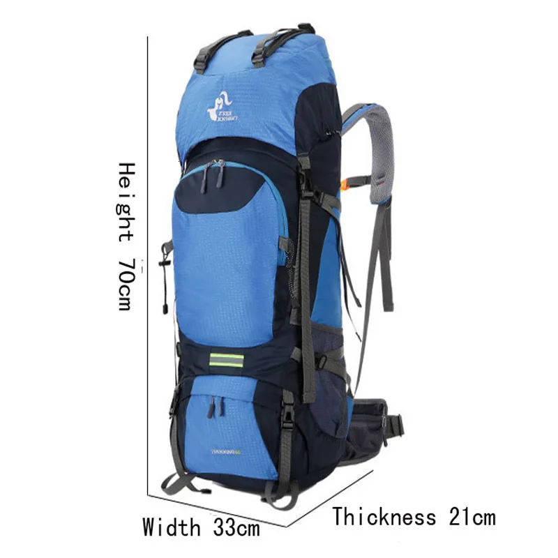 60л спортивные сумки для улицы, водонепроницаемый походный рюкзак, тактическая сумка, рюкзаки для альпинизма, походные рюкзаки