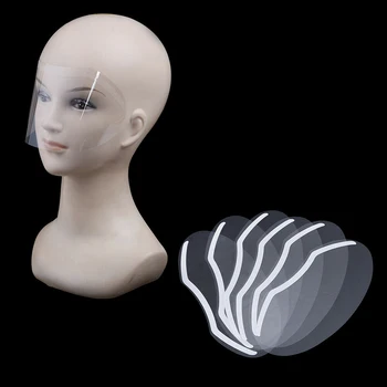 

50/100pcs Hairspray Shield Mask Salon Barber Hairdressing Styling Accessory Makeup Protector Eye Shield Hair Salon Face Masks