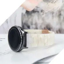 Целлюлоза ацетат сталь наручные часы ремешок регулируемый ремешки для часов замена аксессуары для samsung galaxy