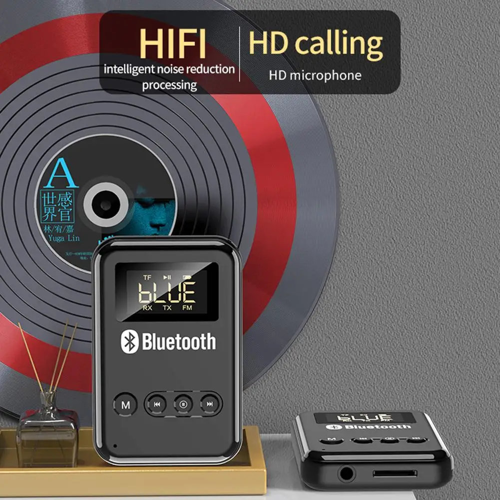 Bluetooth 5 0 аудио передатчик приемник адаптер портативный 3 в 1 беспроводной Hifi MP3 MP4