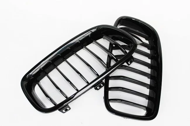 宝马3系F30 F35中网  一横款  亮光黑 (2)