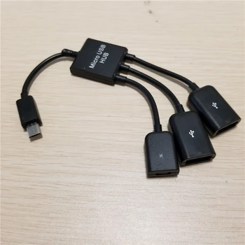

USB Hub OTG Cable W Charge Wire 1 to 3 for Samsung Galaxy Tab P7510 P7500 P7310 7300 P6200 6800