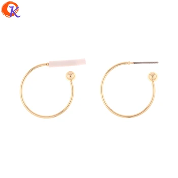 

Cordial Design 100Pcs 20*22MM Jewelry Making/Earring Stud/Round Shape/DIY Parts/Earring Accessories/Hand Made/Earring Findings