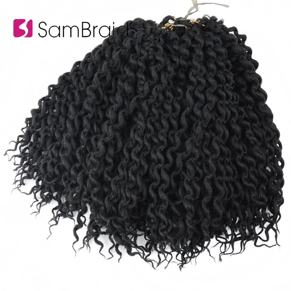 SAMBRAID Falso Dreadlocks Encaracolados Tranças de Cabelo