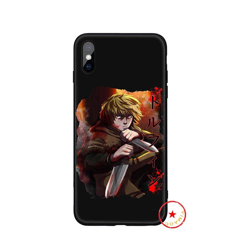 11 Мягкий силиконовый чехол Vinland Saga для телефона iPhone 11 Pro Xs Max X или 10 8 7 6S Plus 5 5S SE Xr 6 Plus 7Plus 8 Plus - Цвет: 11